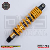 Gambar DBS 766 EVO SERIES SHOCK BELAKANG GENIO BEAT VARIO SCOOPY MIO J GT M3 FINO XEON SOUL GT125 FAZZIO - Tube Gold/Red, Mio,Beat 310MM dari DBS OFFICIAL STORE Kota Administrasi Jakarta Timur 5 Tokopedia