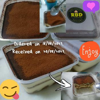 Product Review of Tiramisu Cake - 340gm from Q**a 0