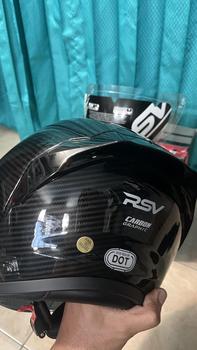 Product Review of HELM Half Face RSV NEW WINDTAIL CARBON GLOSSY  Motorcycle from B** 2