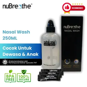 Botol Cuci Hidung Sinusitis nuBreathe Nasal Wash