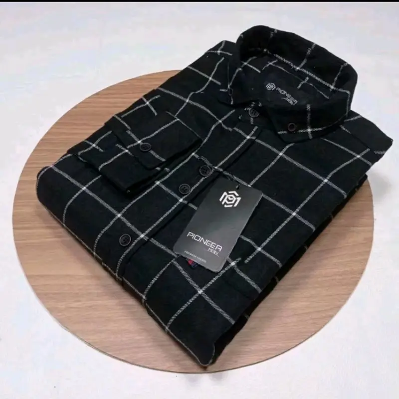 Kemeja Anak Laki UMUR 12-15 Tahun Lengan Panjang Import - Fashion 1
