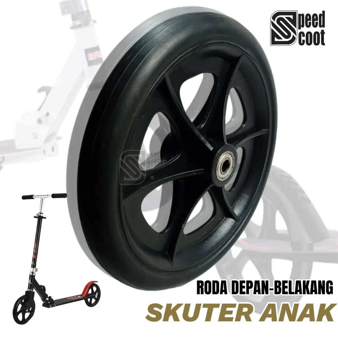 Roda Depan Belakang Skuter Anak Exotic Diameter 20 cm