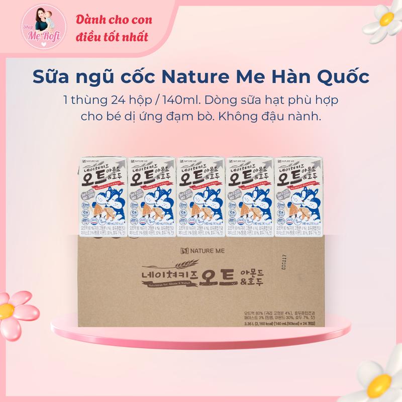  Sữa hạt ngũ cốc dinh dưỡng Nature Kid cho bé từ 1 tuổi Hàn Quốc - Mẹ Rofi 