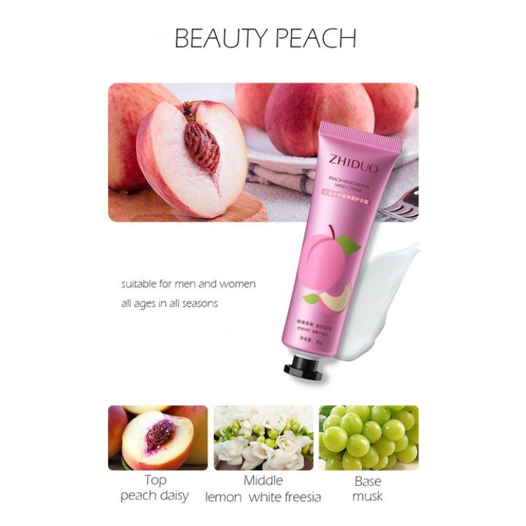 Krim Lotion Tangan ZHIDUO Hand Cream Pelembut Pelembab Kulit Wangi Buah Bunga BE007 8
