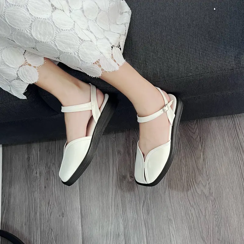 ZUNADA 034 Olivia Sandal Wanita Shoes Summer 37 black