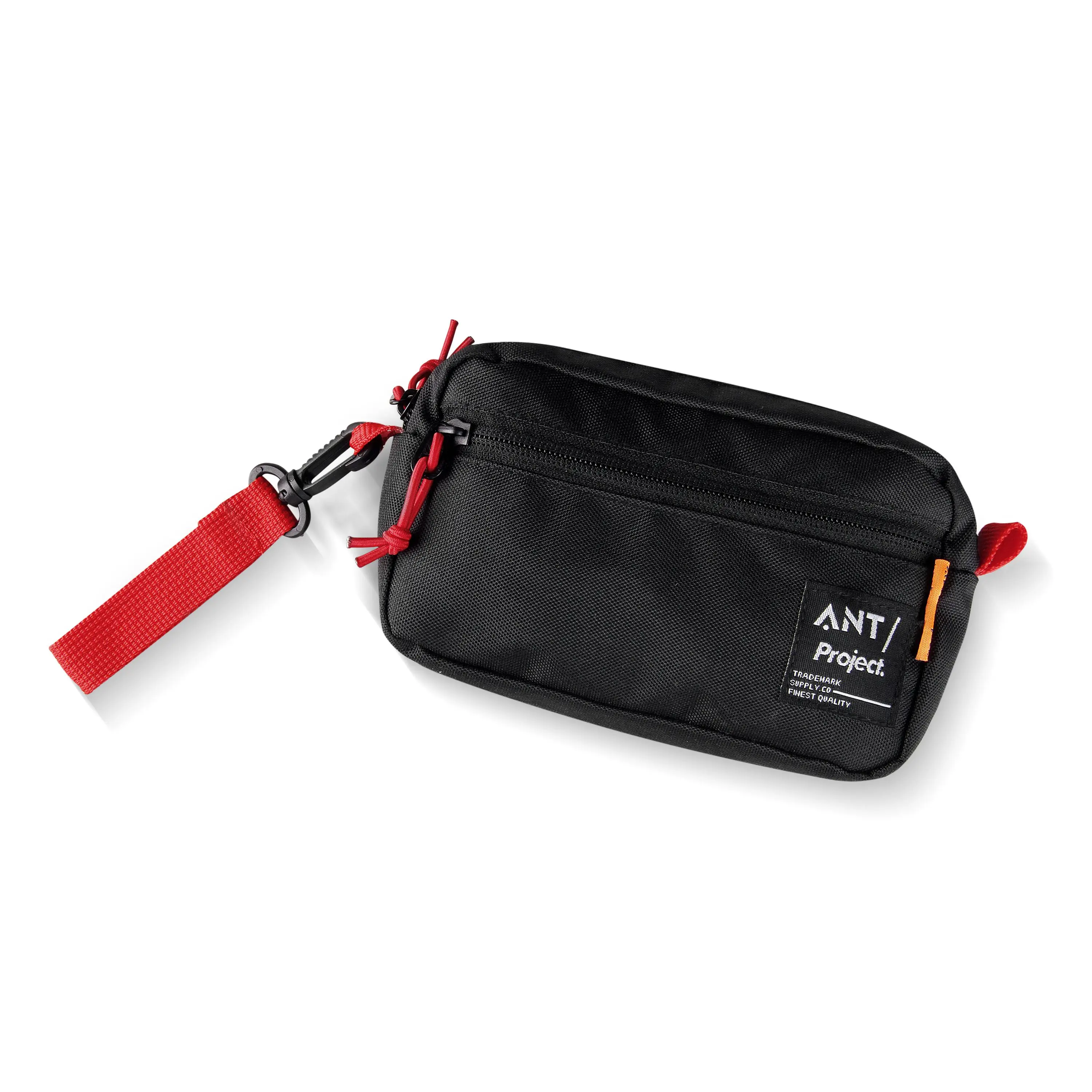 ANT PROJECT - Pouch Mini Bag Clutch Canvas Hitam Pria