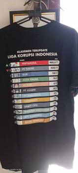 Product Review of Kaos Liga Korupsi Baju Liga Korupsi Baju Liga Koruptor Kaos Sindirian Liga Korupsi Indonesia - Bahan Tebal Combed 30s Distro Baju Katun from B**g J** 0