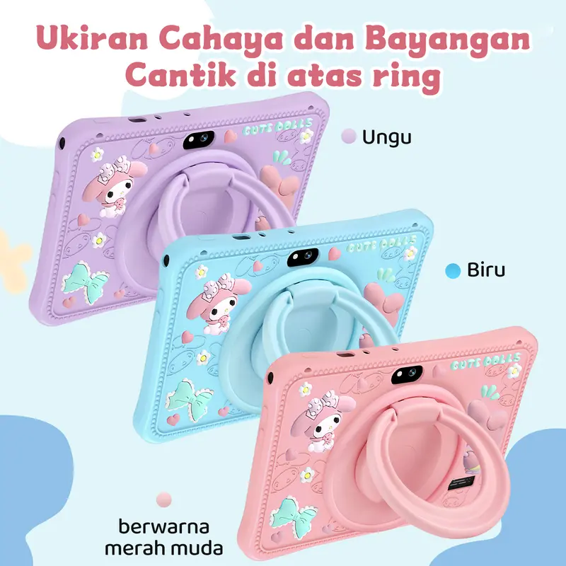 【Hancdon】F06/COD/Kesejahteraan Edition Tablet Study Kids IPS Screen 7 Inch/Tablet Edukasi Anak aipet  anak  tab tablet  belajar/ipad untuk anak anak/tablet android murah Toy Game Belajar table  tanak Wifi Layar Bluetooth 1