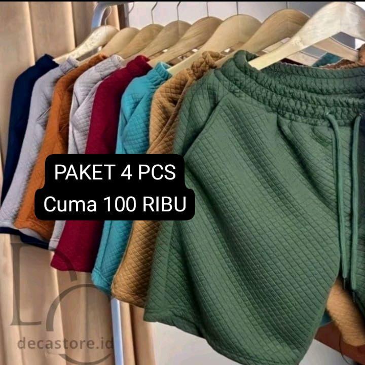 Celana Pendek Comfort Diamond Knit