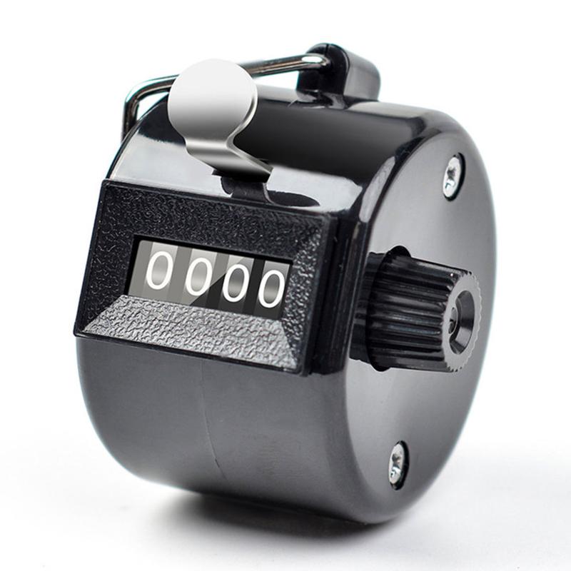 Product Introduction of 4 Digit Handheld Counting Counter Digital Golf Clicker Manual Training Counting Counter Metal Counter 28