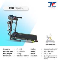 Gambar TOTAL FITNESS TL-246 Treadmill Elektrik Electric Motorizer dari Total Fitness Shop Kota Administrasi Jakarta Barat 3 Tokopedia