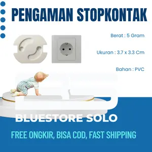 Pengaman Stopkontak Otomatis Pengaman Bayi Pengaman Listrik Electric Socket Protection