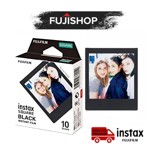 Instax Square Film Black Frame / Fujifilm Instax Paper Square - Black Frame