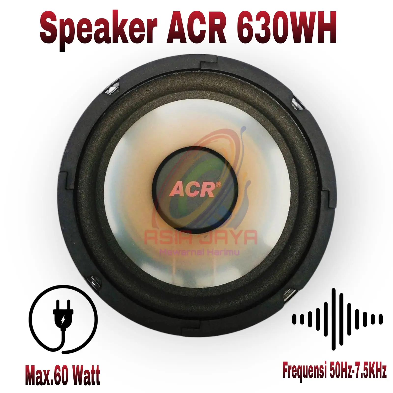Speaker ACR C630WH / ACR C 630 WH 6 Inch