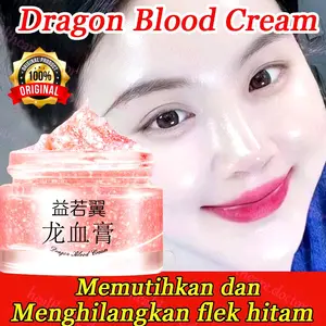 Dragon Blood Cream Wajah Pencerah Alami Pemutih Krim Muka Putih Memutihkan dan Menghilangkan Flek Hitam Original