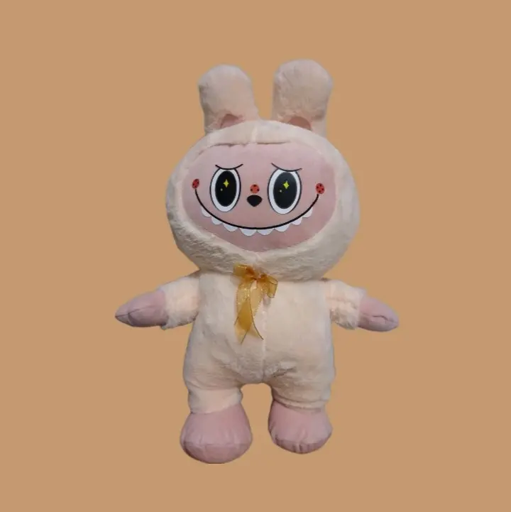 Boneka Labubu The Monster Exciting Macaron Pop - Ukuran Jumbo 60CM dan XL 45CM Toys Dolls Kado boneka labu labu 6