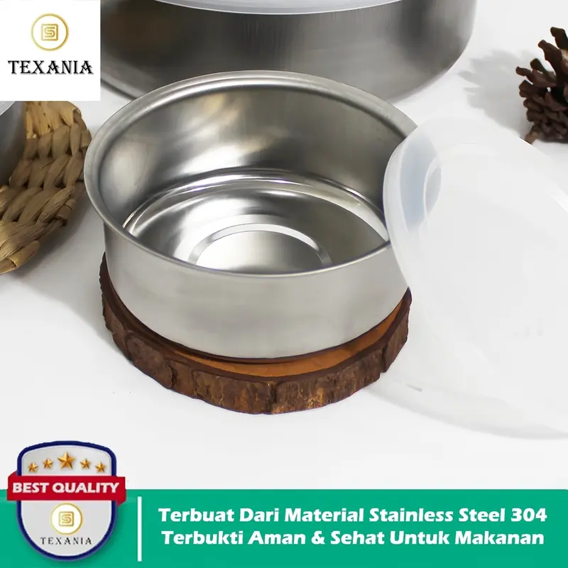 FRESH BOX RANTANG SUSUN STAINLESS / RANTANG 5 SUSUN STAINLESS (FREE BUBLE WRAP) Rantang susun paling 4