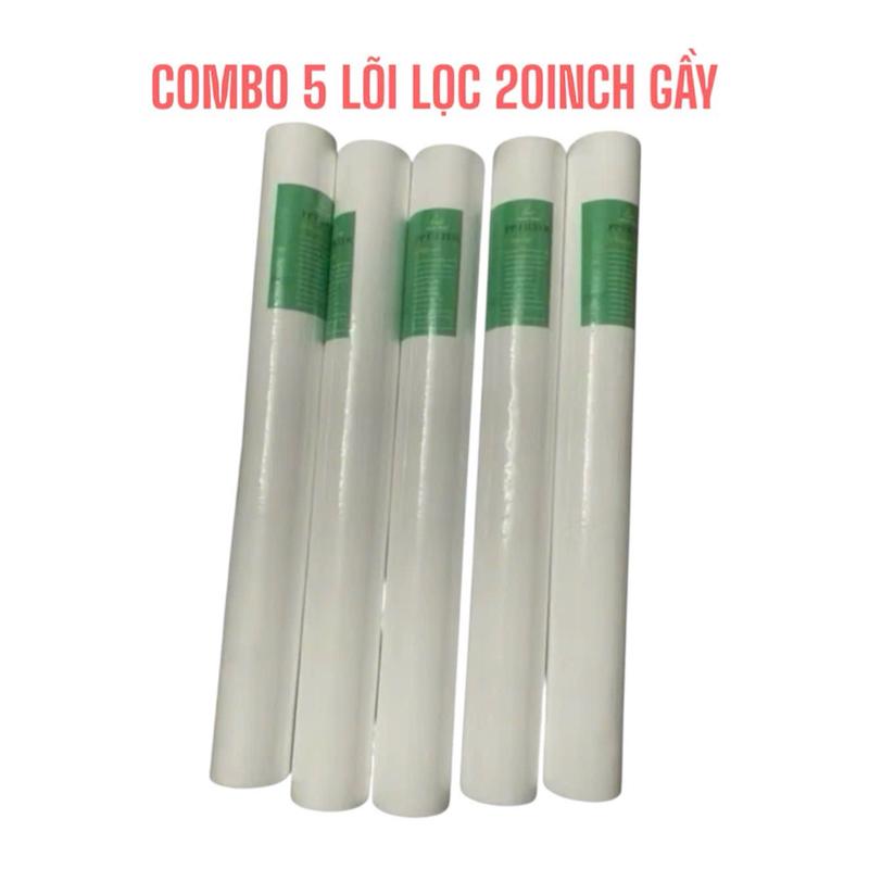 Combo 5 Lõi số 1 20inch gầy lắp cho cốc lọc 20inch gầy