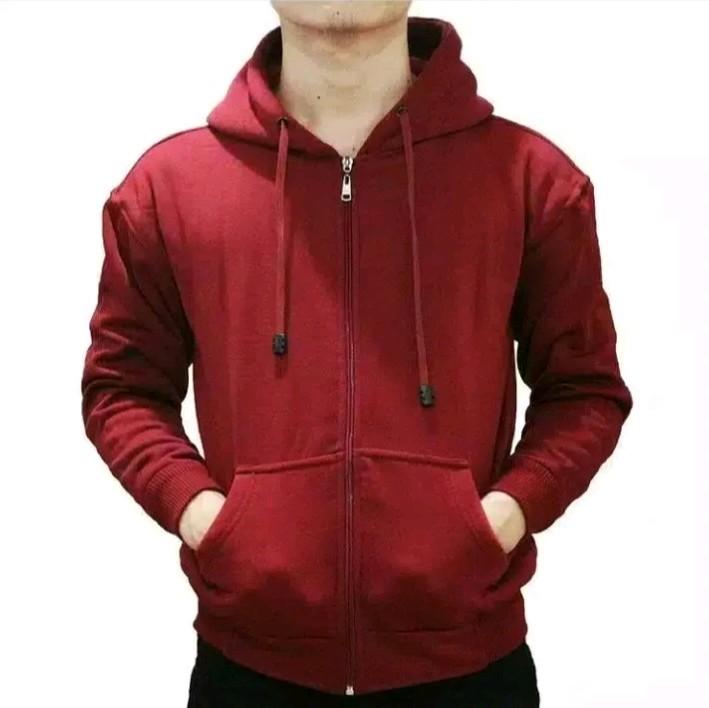 JAKET RESLETING  POLOS DISTRO/ JAKET KUPLUK POLOS PRIA WANITA PREMIUM -JAKET RESLETING PREMIUM QUALITY. 3