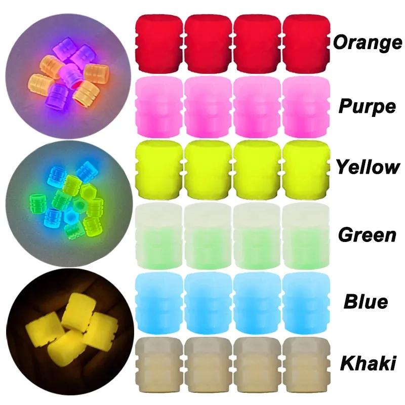Product Introduction of tutup pentil ban mobil motor sepeda glow in the dark luminous nyala car tire valve cap 2