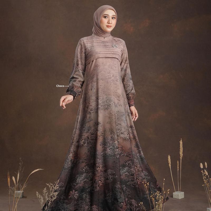 FARINNA DRESS BY NADHEERA LUXURY - DRESS NADHEERA 6