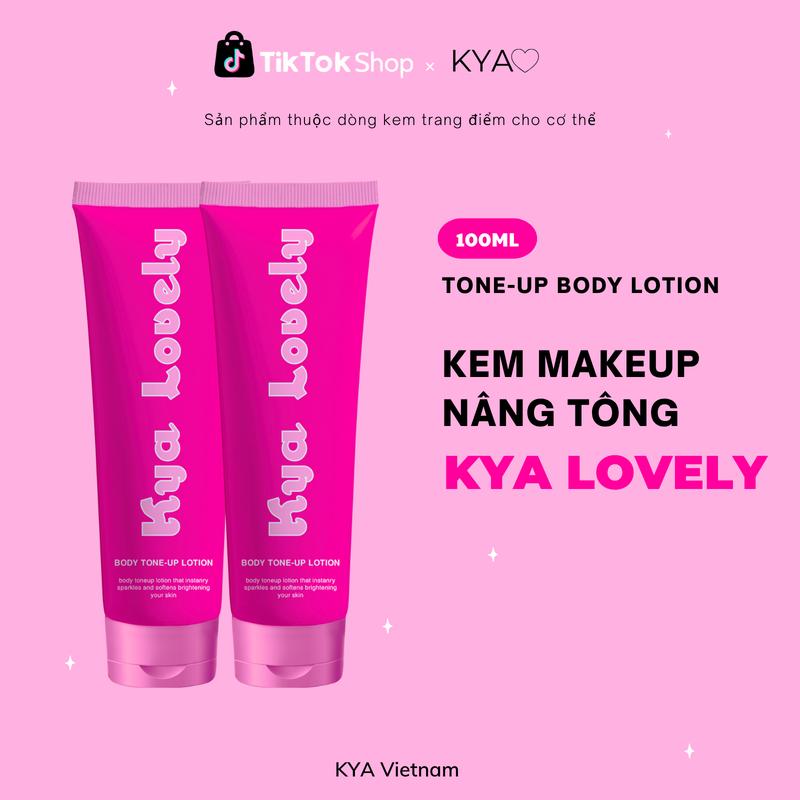 COMBO 2 Kem Makeup Nâng Tông Da KYA LOVELY
