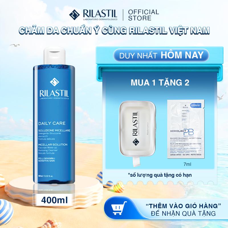 NƯỚC TẨY TRANG - RILASTIL DAILY CARE MICELLAR SOLUTION 400ML