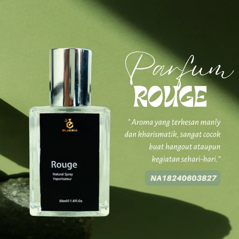 Bundling 2 Parfum Eljasia Grey & Rouge BPOM - Eau De Parfume 30mL - Parfum Unisex 2