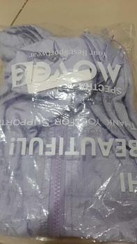 Product Review of Jaket PORO merah putih olahraga wanita gym murah baju olahraga tangan panjang zumba aerobic Sport from s**1 0