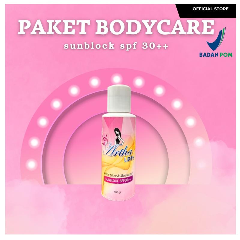 SUNBLOCK WHITE GLOW & MOISTURIZER SPF 30++ ARTHA LDT 1