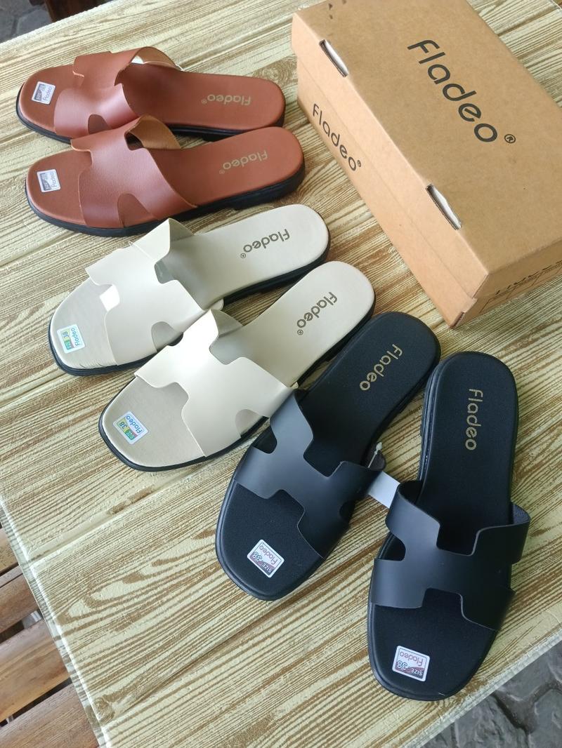 Product Introduction of Sandal slop H wanita / sandal kekinian/ sandal slop premium 2