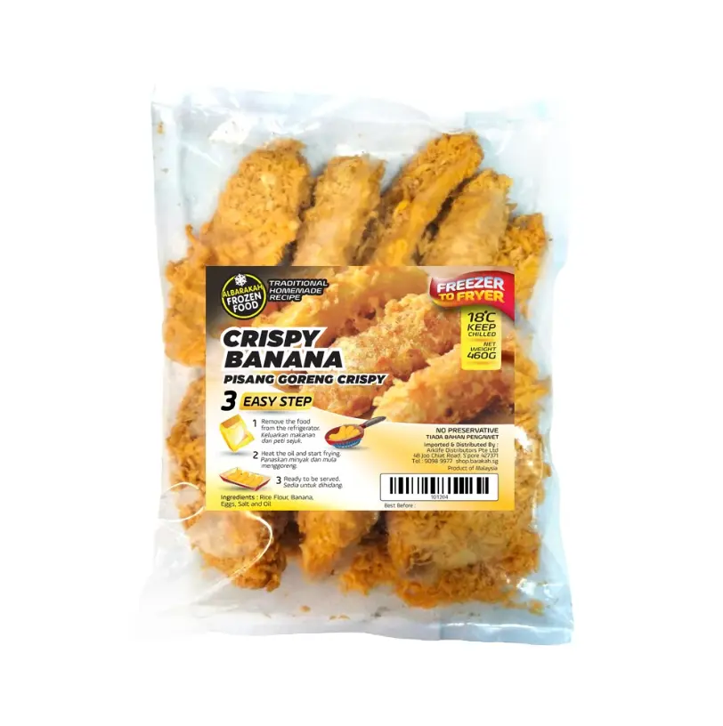 ABF, Crispy Banana, (460 gram), HOT SELLING (2 Packs)