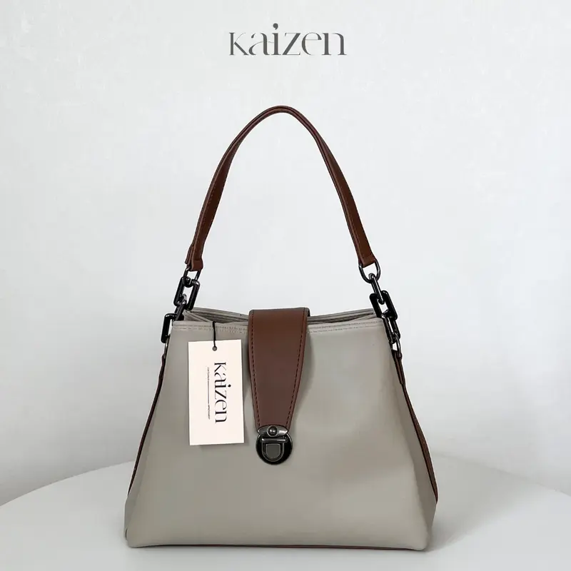KAIZEN | Helena Handbag | Tas Tangan Wanita Korea | Tas Kulit 4