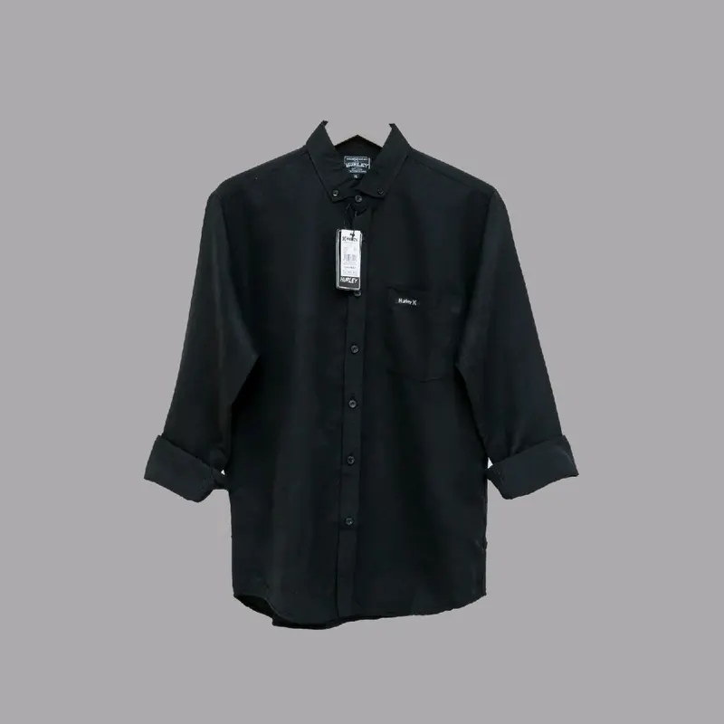 kemeja formal pria lengan panjang bahan katun signatur 2