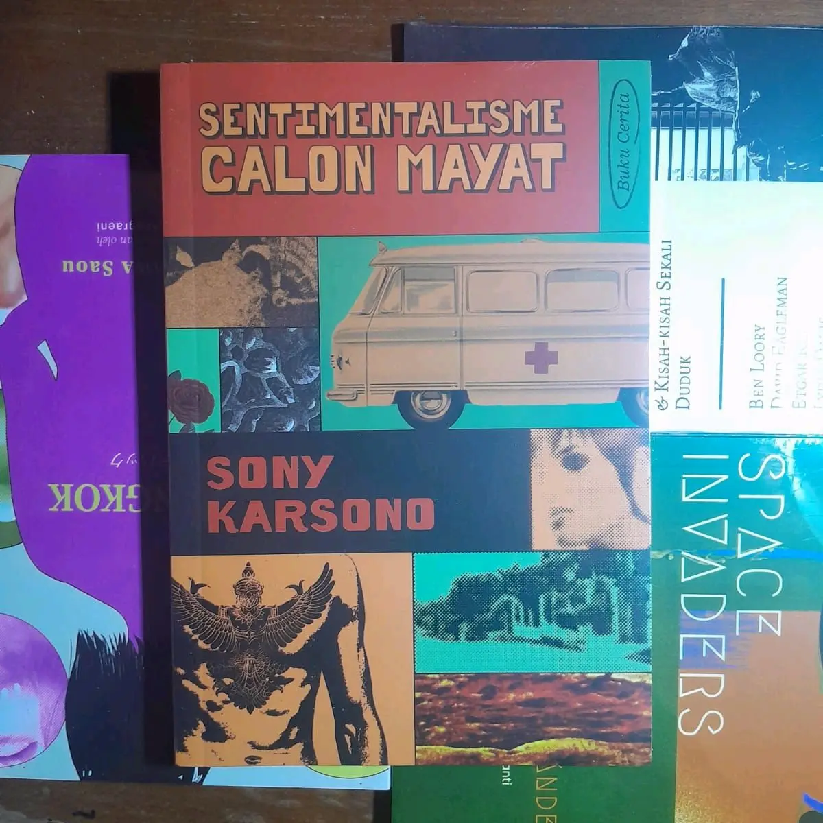 buku cerpen sentimentalisme calon mayat - sonny karsono