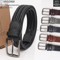 Gambar Talocco Ikat Pinggang Kulit Rajut Anyam Street Sabuk Wanita Dan Pria Belt Lebar 3.5cm - Hitam dari TALOCCO Kota Administrasi Jakarta Pusat 1 Tokopedia