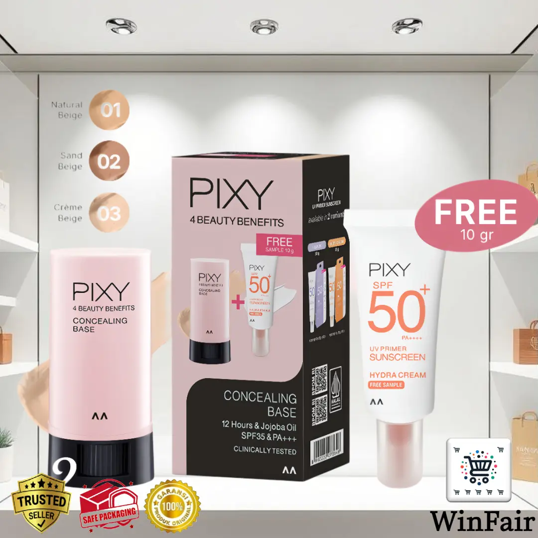 Pixy UV Whitening Concealing Base SPF 35 Beauty Benefits Concealer Stick