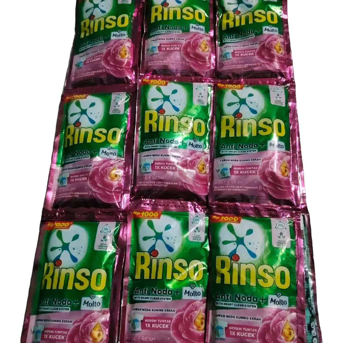 28pcs rinso cair 1000 an edisi promo kemasan random