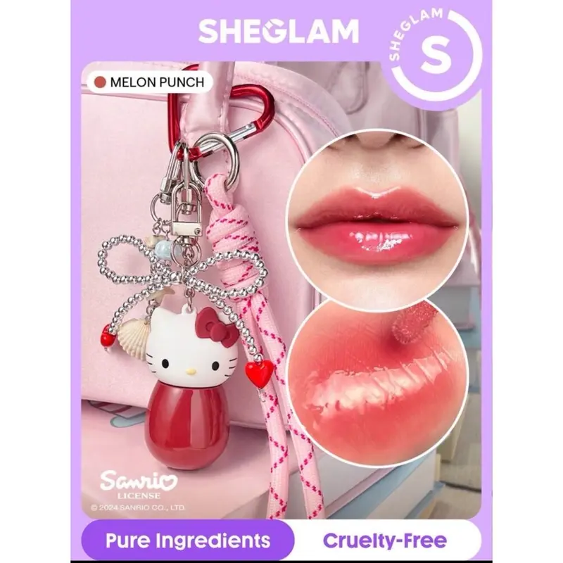 SHEGLAM Hello Kitty Poolside Perfection Lip Glaze lip gloss 0