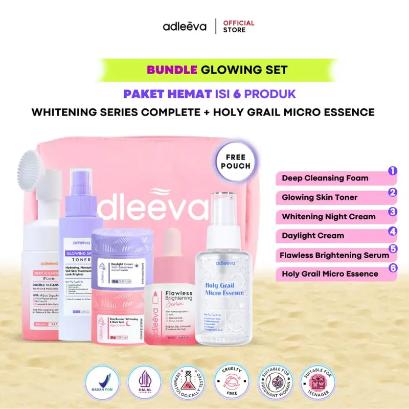 Adleeva Skincare Paket Complete Bundle Set 1