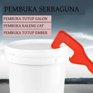 Alat Buka Tutup Ember Serbaguna 20cm x 5cm Pembuka Kaleng Cat & Tutup Galon Ringan 35 Gram Cocok COD Kitchenware