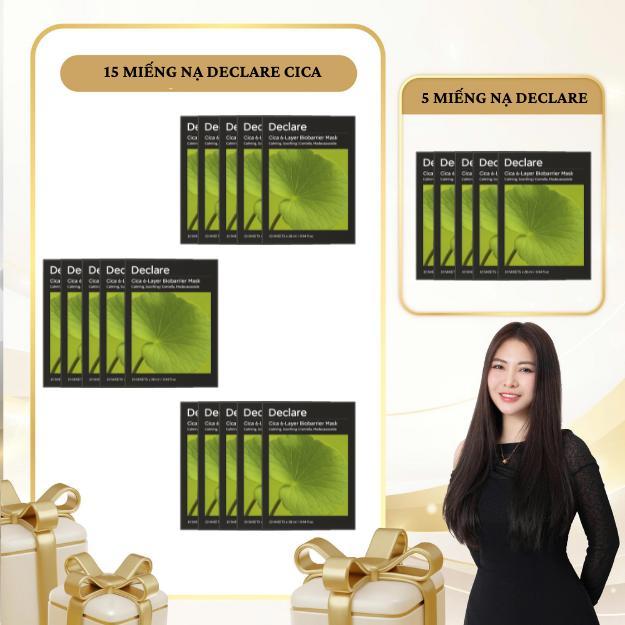 SN1945 - Combo 20 mặt nạ Declare Cica 6-Layer Biobarrier Mask