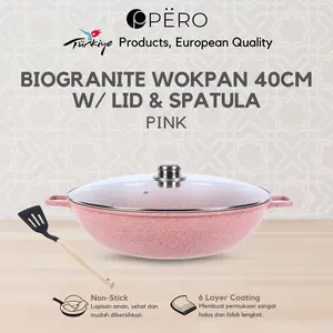 [CELYHOME PO 12 MARET] Pero Biogranite Wokpan 40 / Wajan Besar Anti Lengket