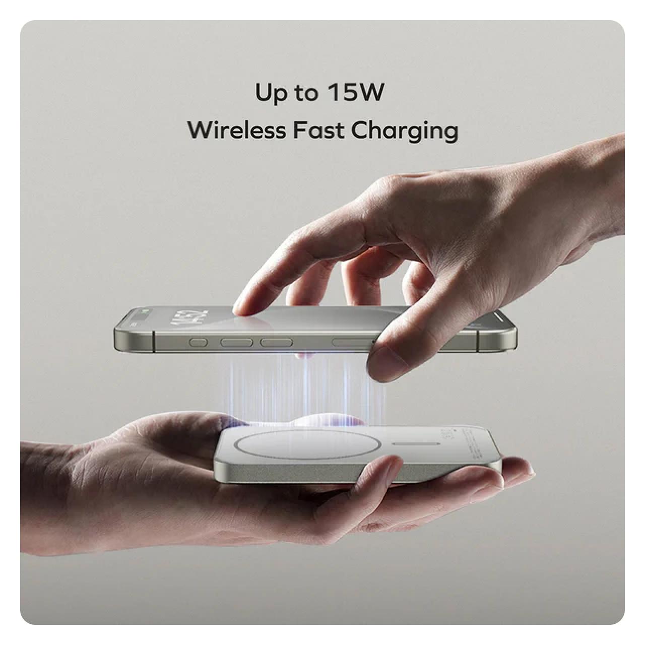 Momax Powerbank Magsafe 20000mAh 35W Q.Mag X2 Gen 2 - Titanium IP133E