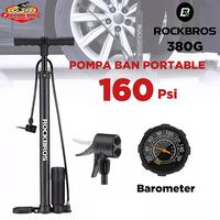 Gambar Pompa ban Sepeda motor Bola Rockbros 380G presta Schrader 160 Psi dari Ocean Bike Official Kota Administrasi Jakarta Barat 5 Tokopedia