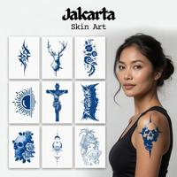 Gambar Jakarta Skin Art Tato Temporer WGZ-461 - WGZ-470 Premium Ketahanan 2 - 3 Minggu - WGZ-461 dari Jakarta Skin Art Kota Administrasi Jakarta Selatan 1 Tokopedia