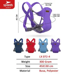 SALE! SPEEDS Gendongan Bayi Baby Carrier Hipseat 3in1 Ransel Perlengkapan Dudukan Strap Depan Bahan Nyaman LX 072-4 ORIGINAL
