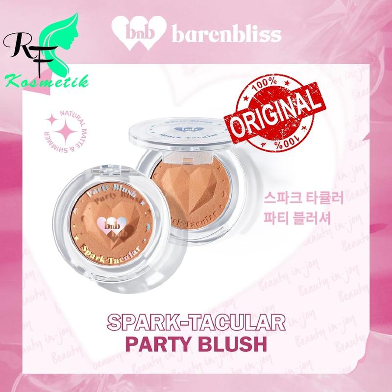 BNB barenbliss Spark-Tacular Party Blush /Blush On Pallete Make Up Tahan Lama 0