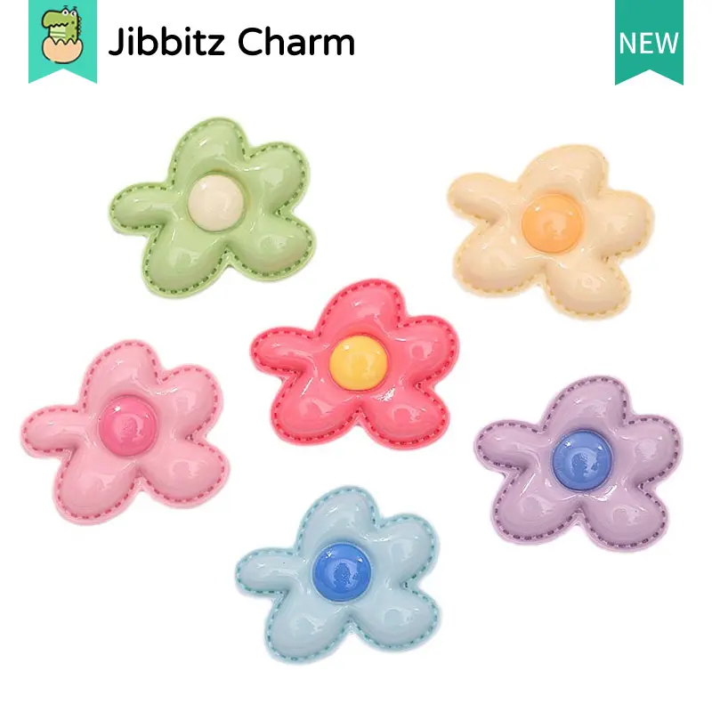 Jibbits Fashion Clog Jibbitx charm Creative Cute Cartoon Colorful Pattern DIY Shoes Buckle/ Shoes Charm/Clog Button