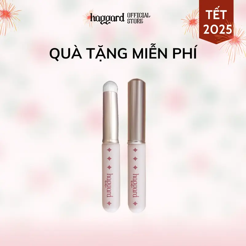 [Quà tặng] haggard Cọ Tán Đa Dụng Đầu Tròn Haggard Trang Điểm Women Cosmetic Mỹ Phẩm Nữ 0